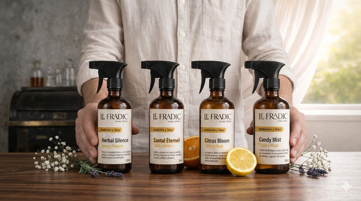 Presentando catalogo completo de Home Spray Le Fradic