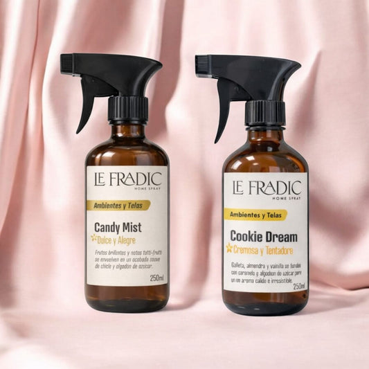Pack de aromas Gourmand- aromas dulce- Le Fradic - incluye Candy mist (aroma tutti-Frutti , chicle) y Cookie Dream (aroma a galletas recien horneadas) valor en oferta